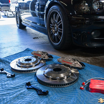 Paragon Track Performance Big Brake Kit (PA015 / PA035 6 piston) - BMW M3 (E46) Front