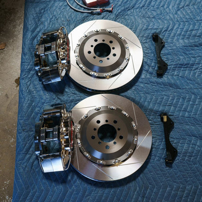 Paragon Track Performance Big Brake Kit (PA015 / PA035 6 piston) - BMW M3 (E46) Front