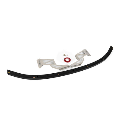 Aluminum center support bar, mounting tape and hardware for the E9X M3 GTS front splitter