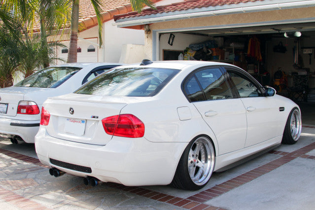 Forcewerkz Carbon Fiber Side Skirt Extensions for BMW E90 M3
