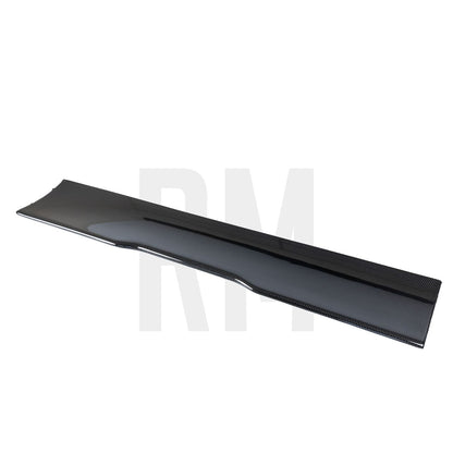 M235iR carbon fiber rear wing blade showing its curved aerodynamic profile