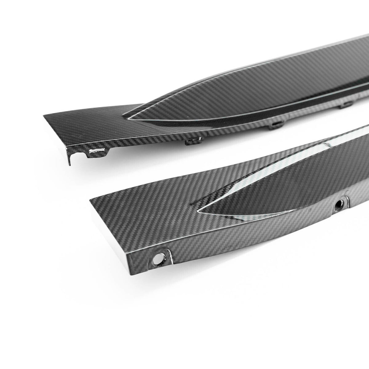 AlpineX Dynamics OEM Style Pre-preg Dry Carbon Fiber Side Skirt For BMW G80 G82 G83 M3 M4