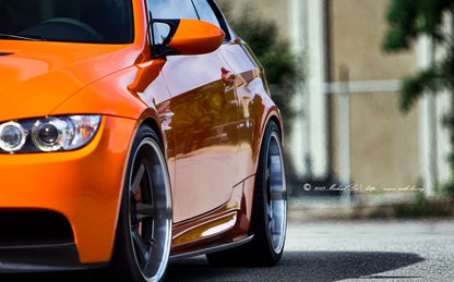 Forcewerkz Carbon Fiber Side Skirt Extensions for BMW E92/E93 M3