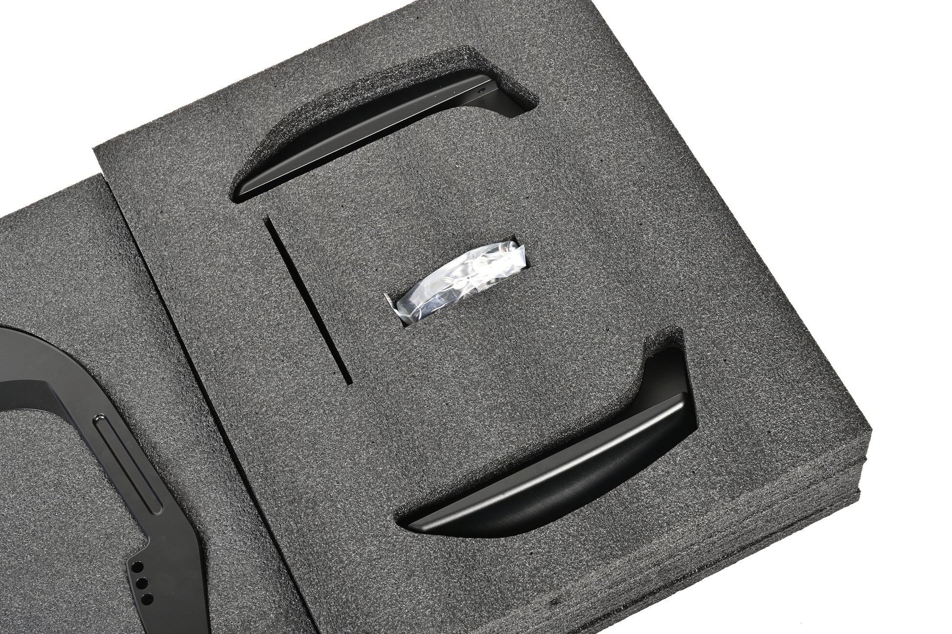 Vehicle-specific trunk mounting bases and installation hardware for the Toyota GR Supra GT4+ rear wing