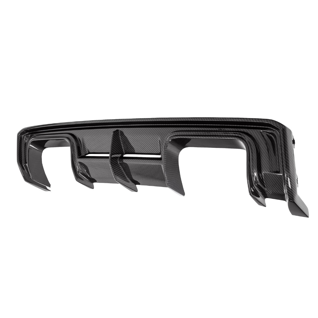 AlpineX Dynamics V Style Pre-preg Dry Carbon Fiber Rear Diffuser For BMW G8X M3/4