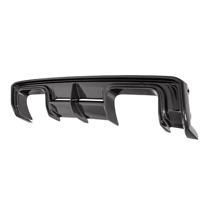 AlpineX Dynamics V Style Pre-preg Dry Carbon Fiber Rear Diffuser For BMW G8X M3/4