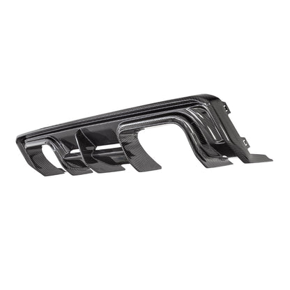 AlpineX Dynamics V Style Pre-preg Dry Carbon Fiber Rear Diffuser For BMW G8X M3/4