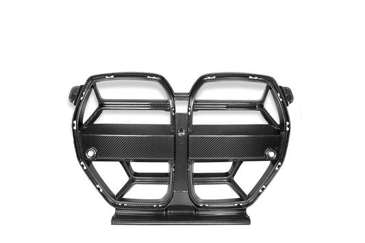 AlpineX Dynamics CSL Style Pre-preg Dry Carbon Fiber Grille For BMW G8X M3/M4